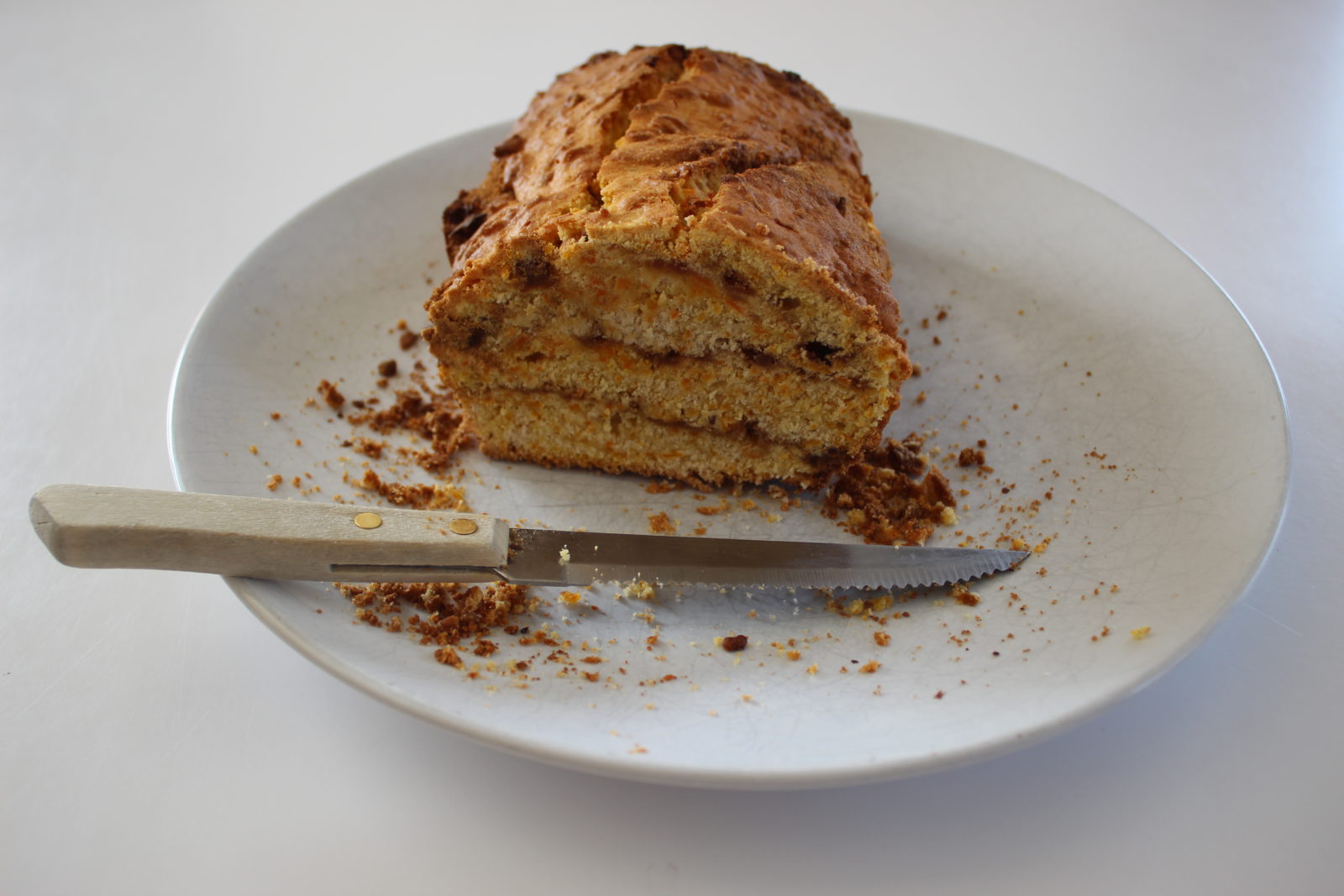 Cake met wortel en speculoos Witch